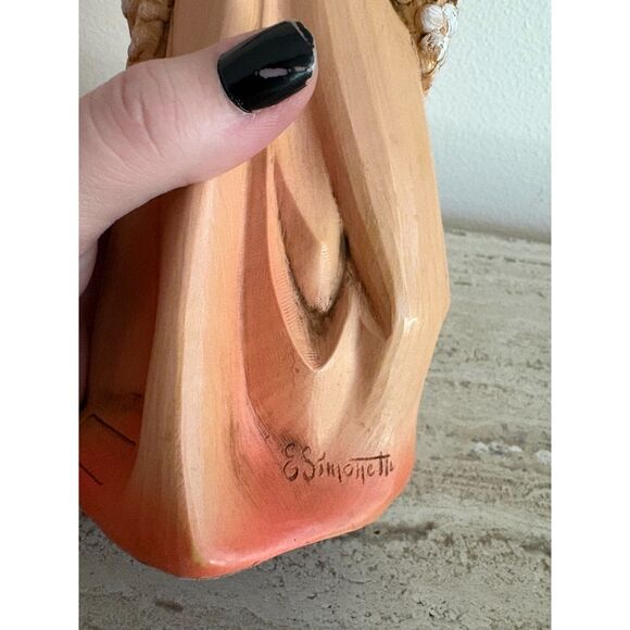 1988 Fontanini Large Plastic Angel Figure - Picture 5 of 7